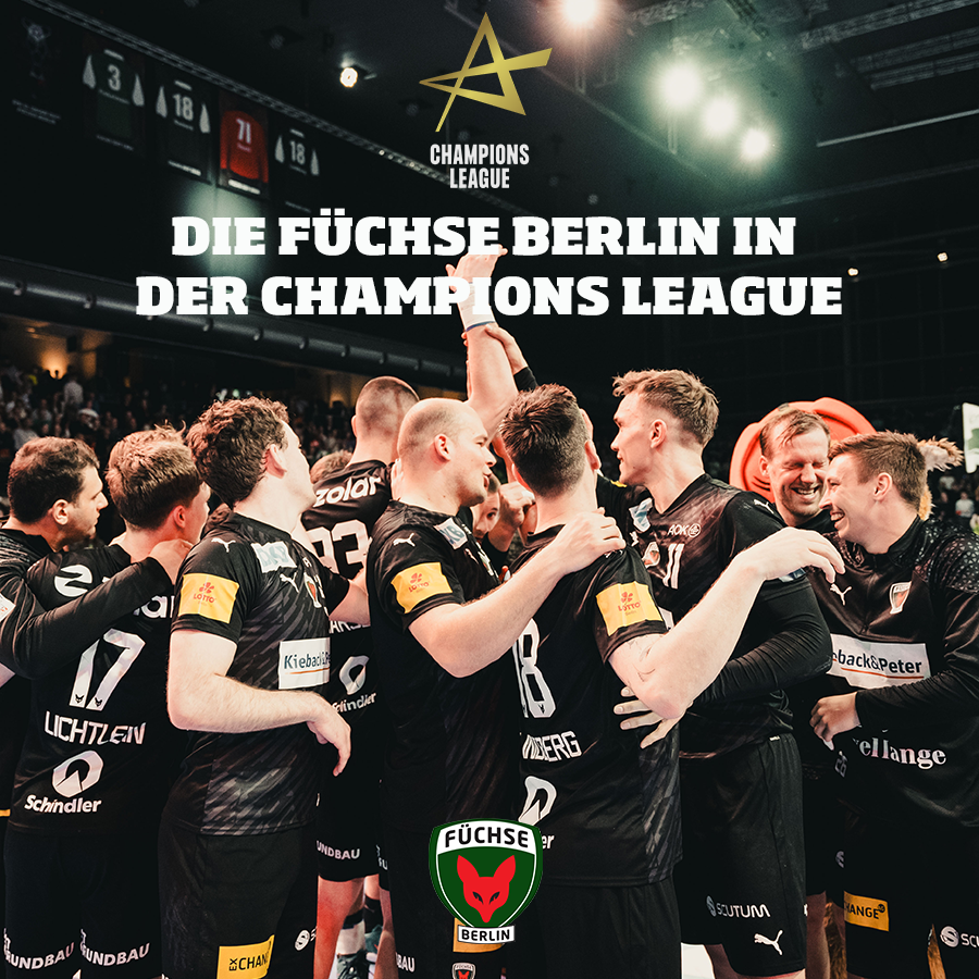 Füchse Berlin Gruppenphasen-Dauerkarte Champions League 24/25