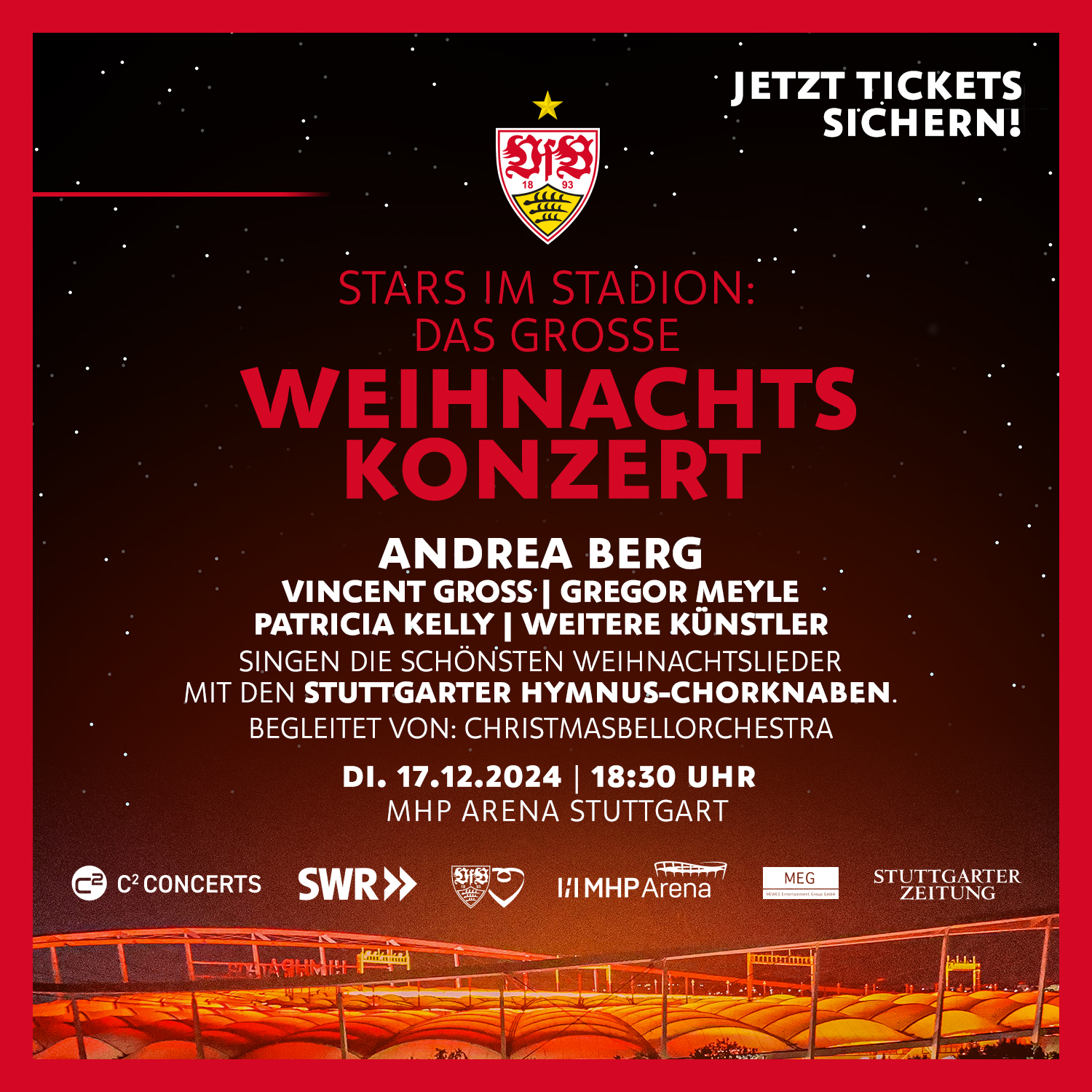 Stars im Stadion – Das große Weihnachtskonzert